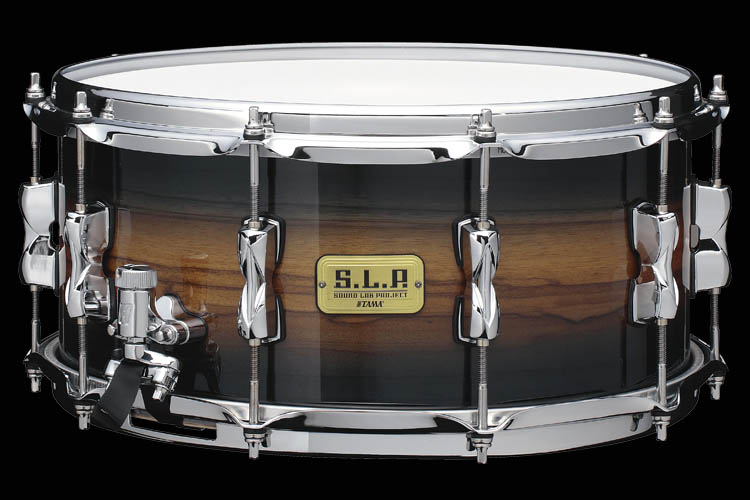 TAMA Drums | S.L.P. Snare Drum featuring Hybrid Bubinga & Maple