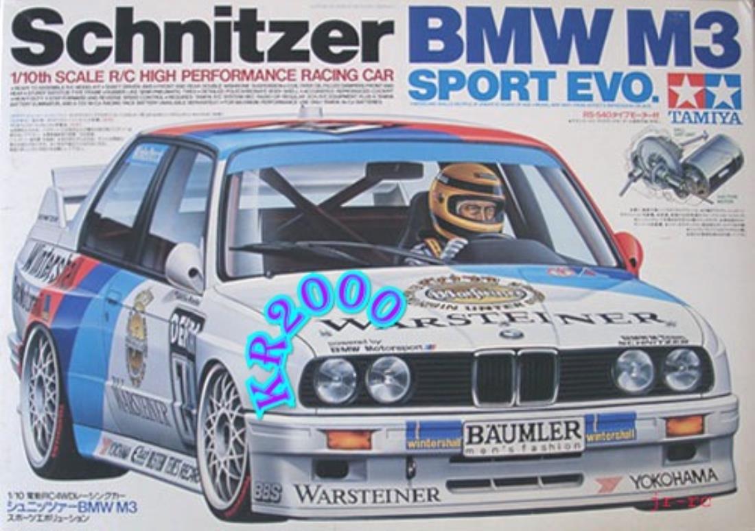 58113: Schnitzer BMW M3 Sport from kr2000 showroom, Tamiya