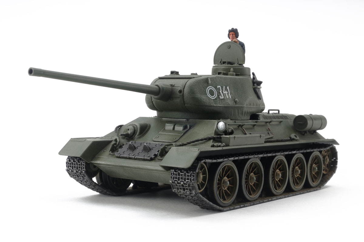 Tamiya 1/48 Scale Russian Medium Tank T34/85 / Tamiya USA