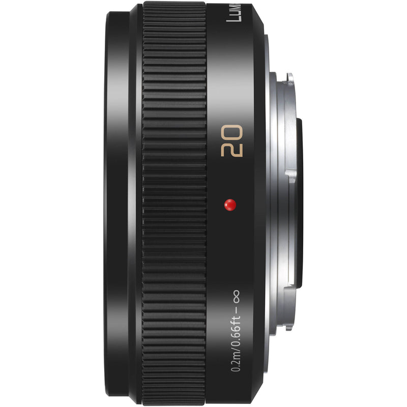 LUMIX G 20mm f/1.7 II ASPH. Lens (Black) India – Tanotis
