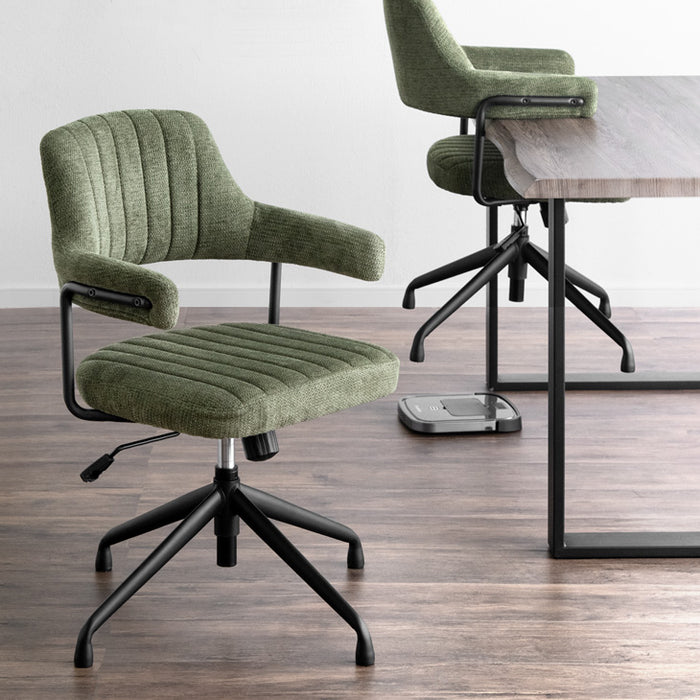 単脚］ お掃除ロボット対応 回転式ダイニングチェア 昇降 デスクチェア