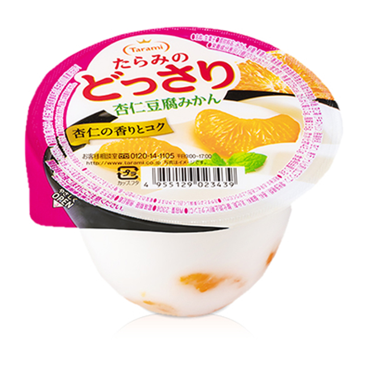 杏仁豆腐みかん – 株式会社たらみ – フルーツゼリー/デザート