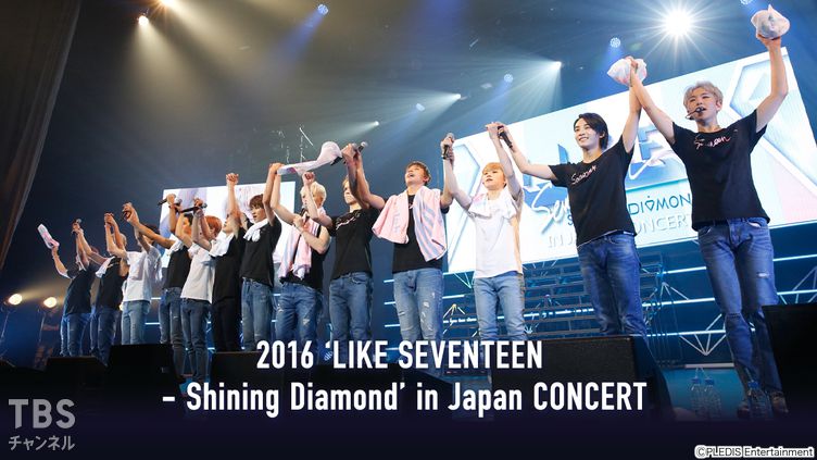 2016 'LIKE SEVENTEEN - Shining Diamond' in Japan CONCERT｜音楽