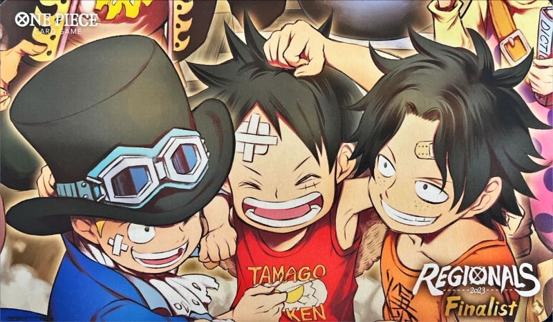 REGIONALS 2023 Finalist ルフィ サボ エース 【プレイマット