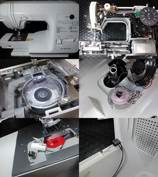 シンガー｜SS-91DXⅡ｜ミシン修理｜糸通し機の故障、メンテナンス