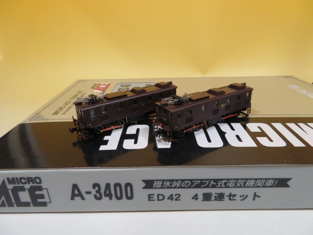 Nゲージ マイクロエース A-3400 碓氷峠のアプト式電気機関車 4重連
