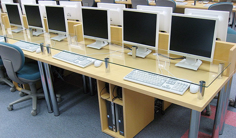 ガラス天板型パソコンデスク TP-Gシリーズ | TecPower