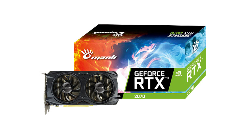 Manli Announces GeForce RTX 2070 Gallardo & RTX 2070 with Twin