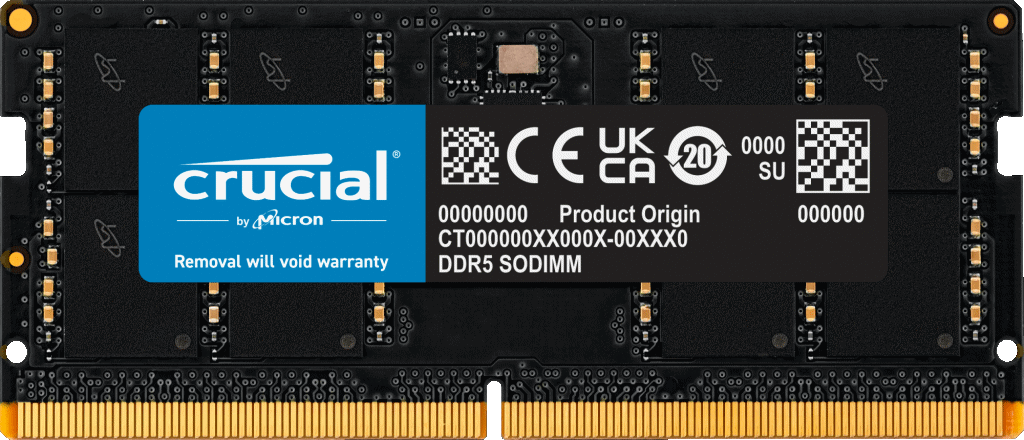 Techstore LTD. Crucial DDR5 32GB(1x32GB) 5600 MHz SODIMM