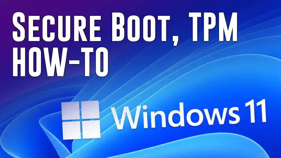 Enable Secure Boot & TPM for Windows 11: BIOS How To Guide! - Techspin