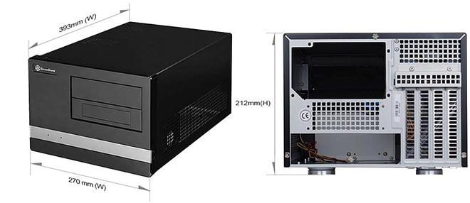 12023 silver stone PCケース SST-SG02B-F SILVERSTONE PCケース SG02