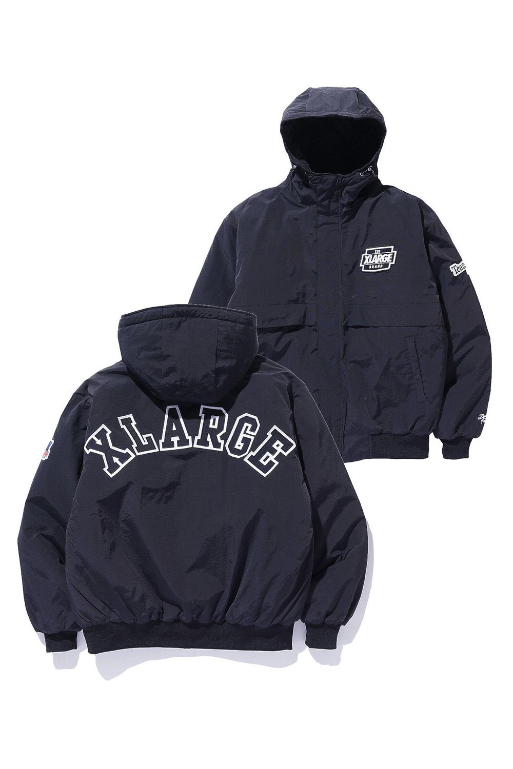 XLARGE - NYLON PUFFER JACKET / ブラック | Tempt