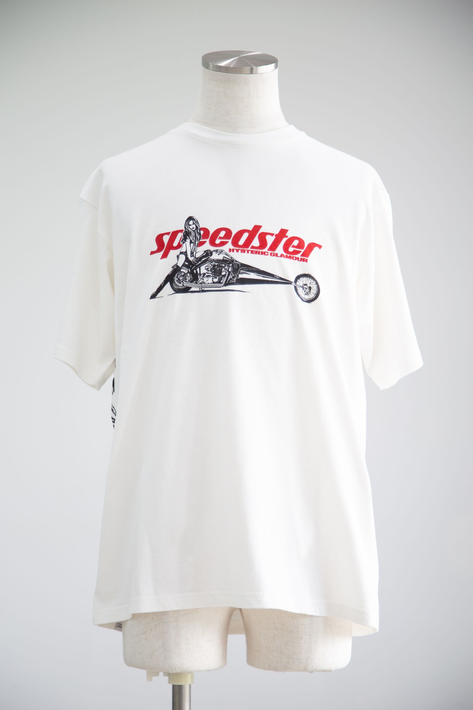 HYSTERIC GLAMOUR - SPEEDSTER Tシャツ / ホワイト | Tempt