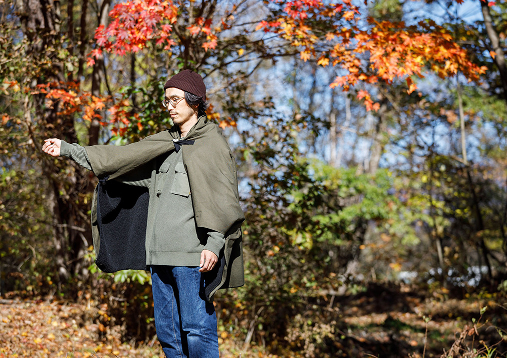 焚火 ブランケット ”スーパーマント”｜TAKIBI｜PRODUCTS｜tent-Mark