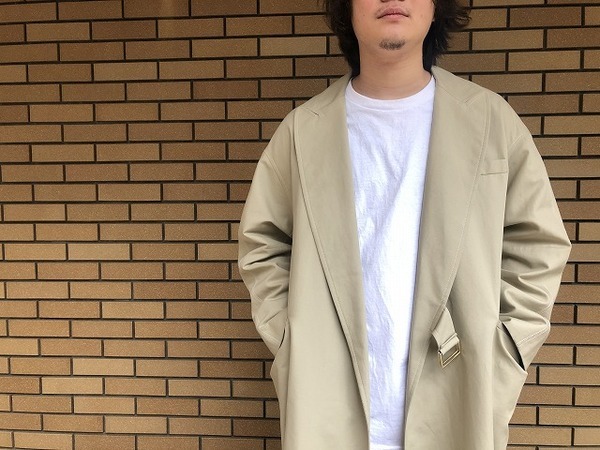 MAISON KITSUNE（ メゾン キツネ ） からラップコートが入荷致しました