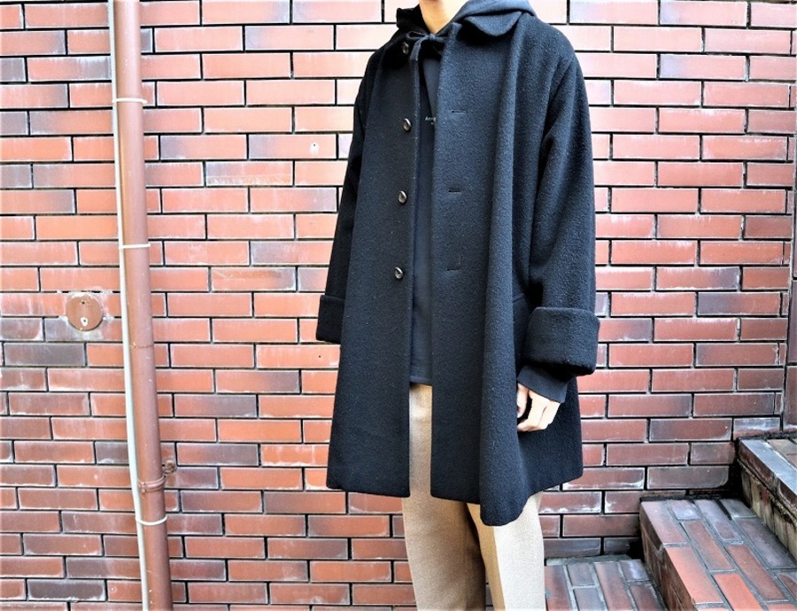 ROBE DE CHAMBRE COMME DES GARCONSのウールバルマカーンコートが入荷