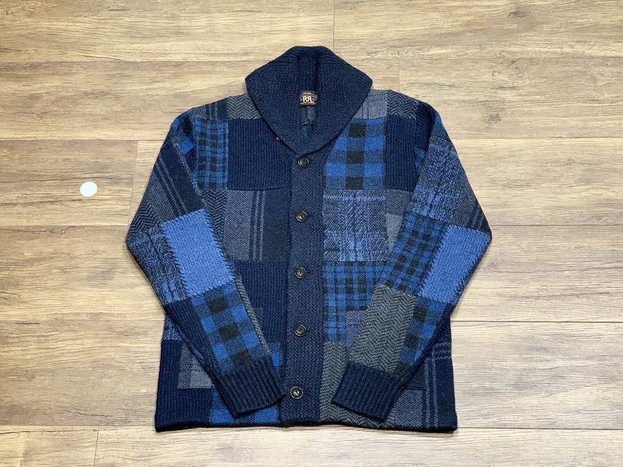 未使用入荷】RRL（ダブルアールエル）からパッチワークショールカラー
