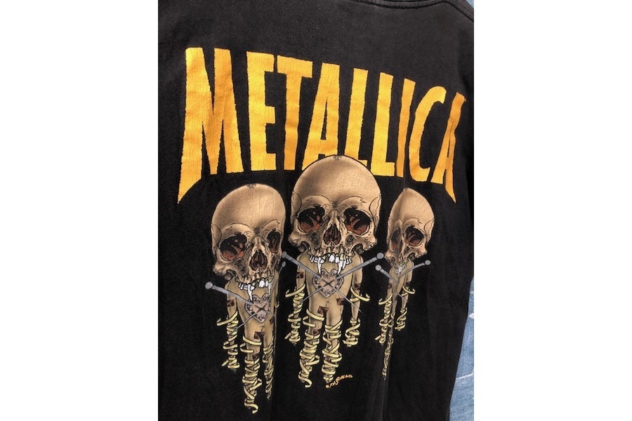 Vintage 90's Metallica(メタリカ) fixxer pushead バンドTシャツが