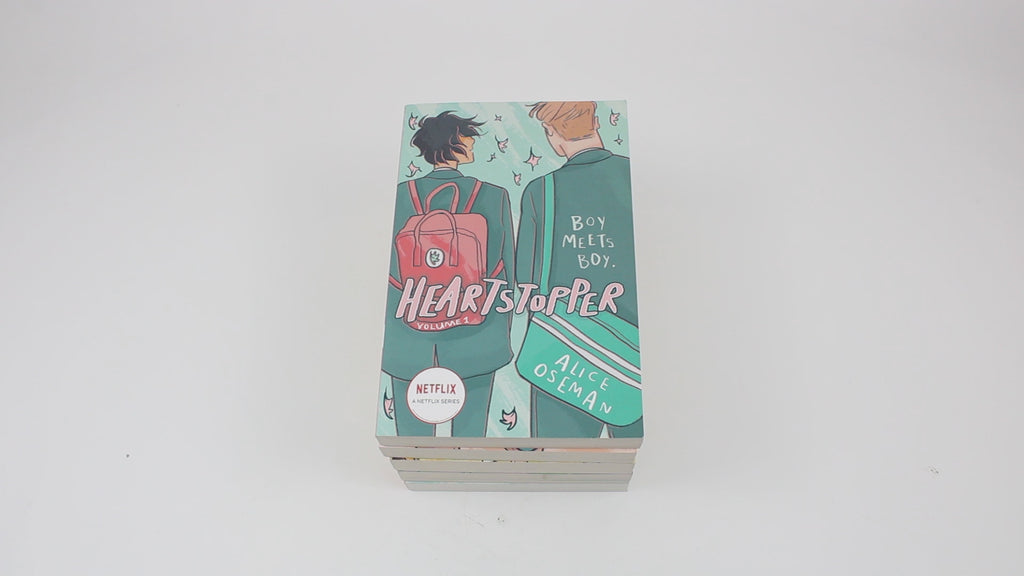 Heartstopper Series by Alice Oseman 5 Books Collection Set