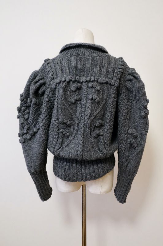 SIIILON Cathedral knit cardigan grey - The Galaxy Harmony!!!!