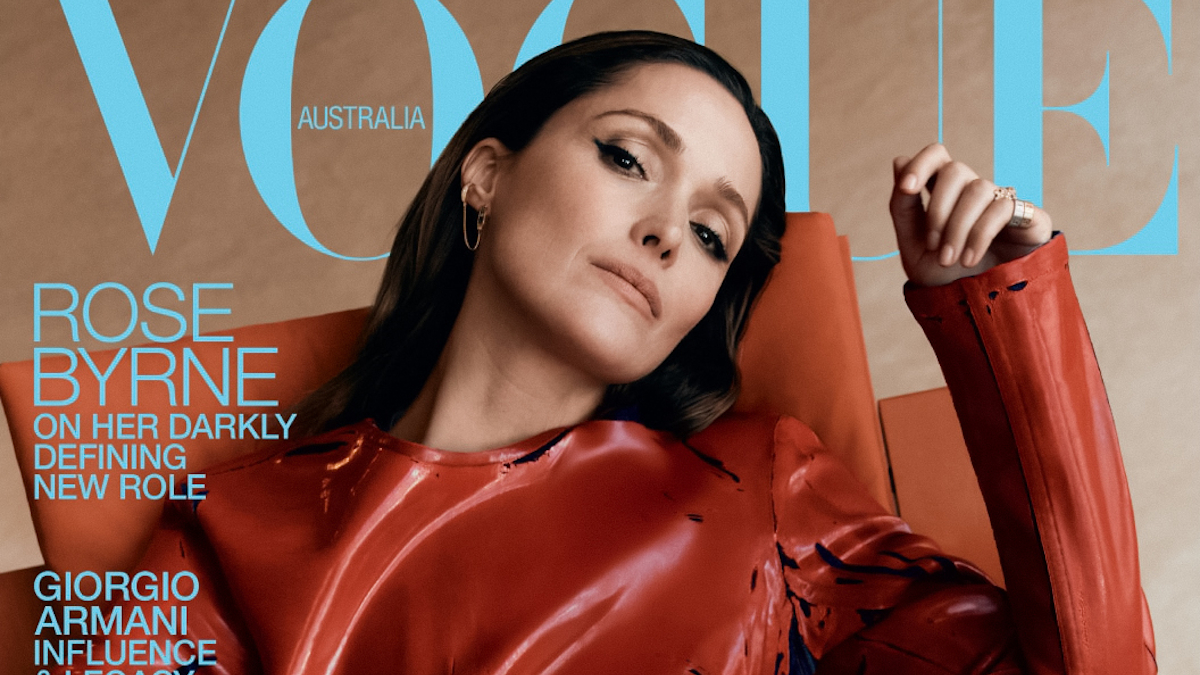 15 Years Later, Rose Byrne Makes a Return as a Vogue Australia