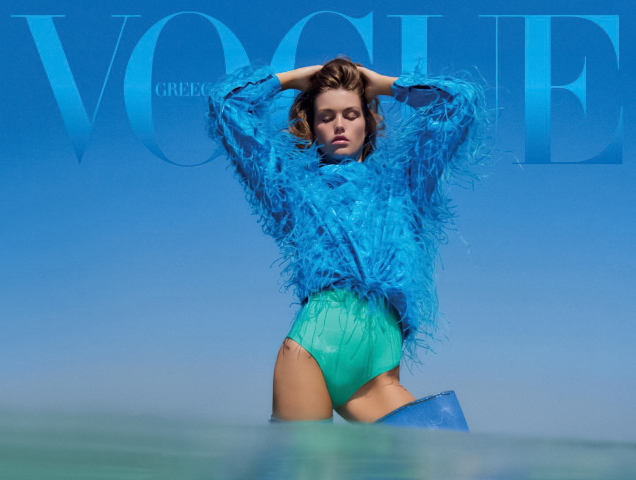Luna Bijl Vogue Greece July August 2022 - theFashionSpot