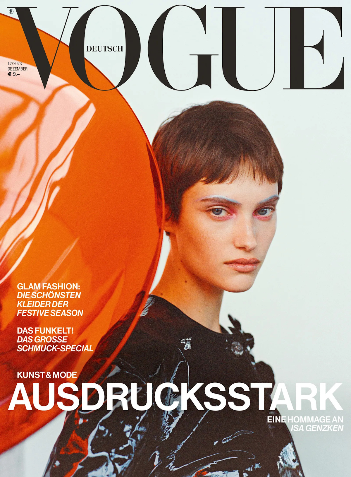Greta Hofer Vogue Germany December 2023 - theFashionSpot