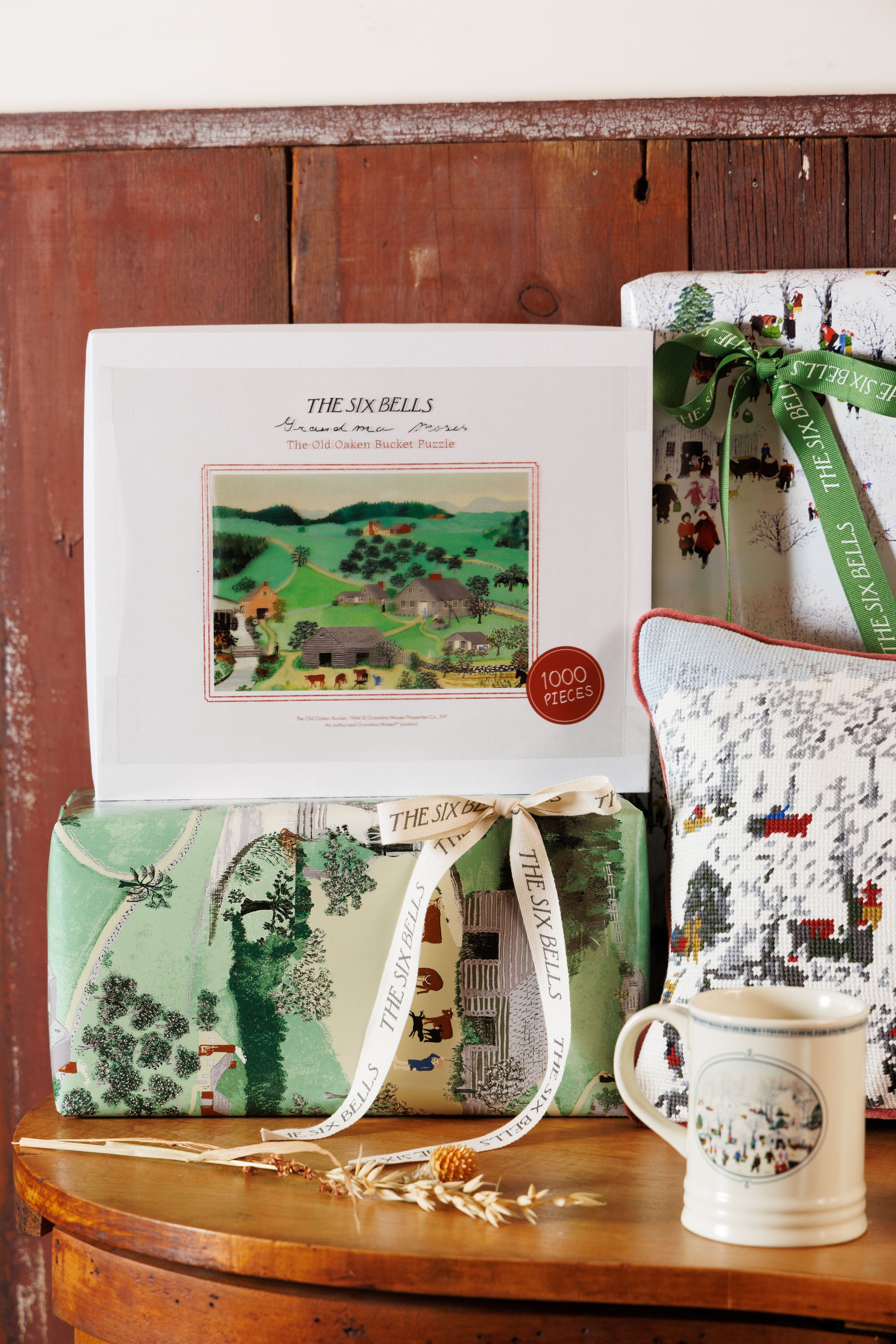 Grandma Moses 'The Old Oaken Bucket' Puzzle – The Six Bells