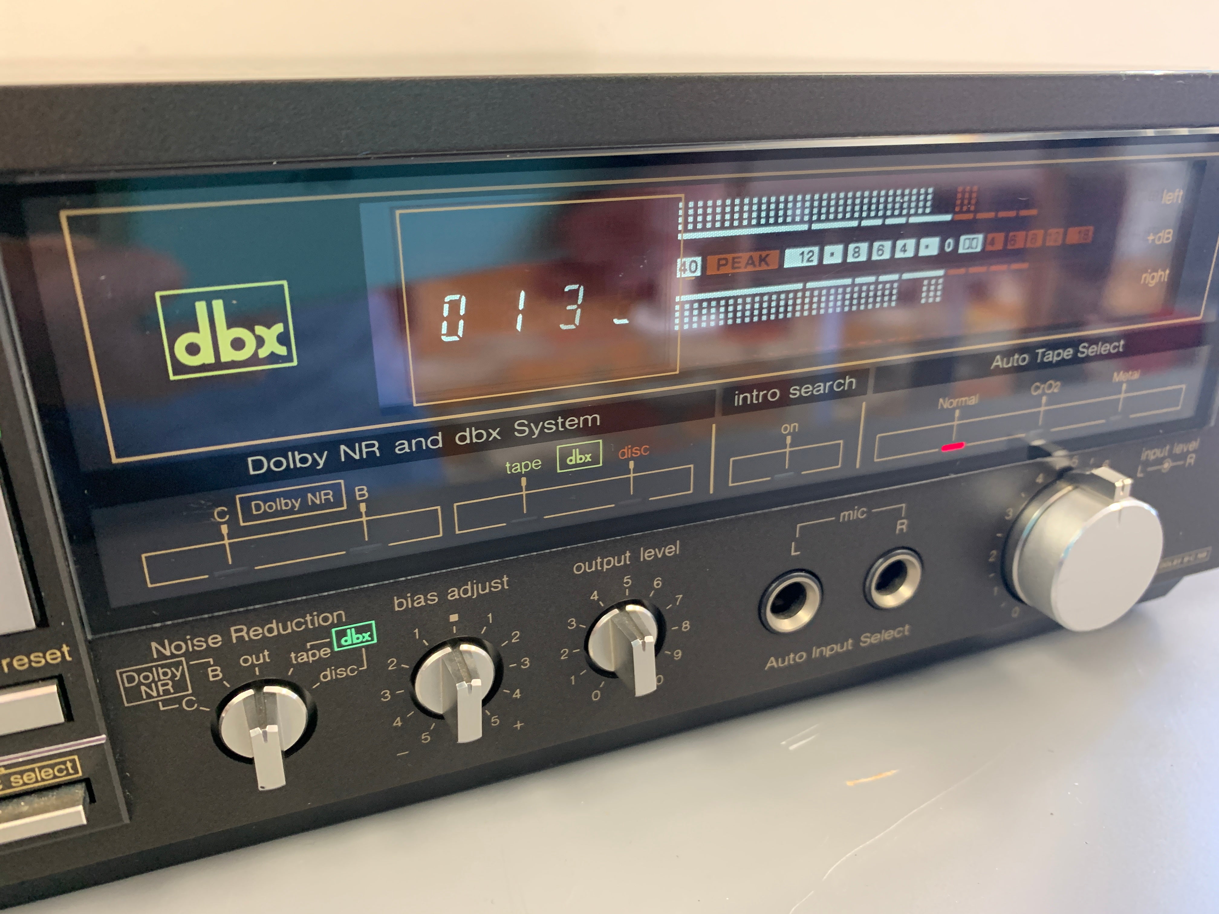 Technics RS-M275X Single Cassette Deck * DBX * Fully Restored