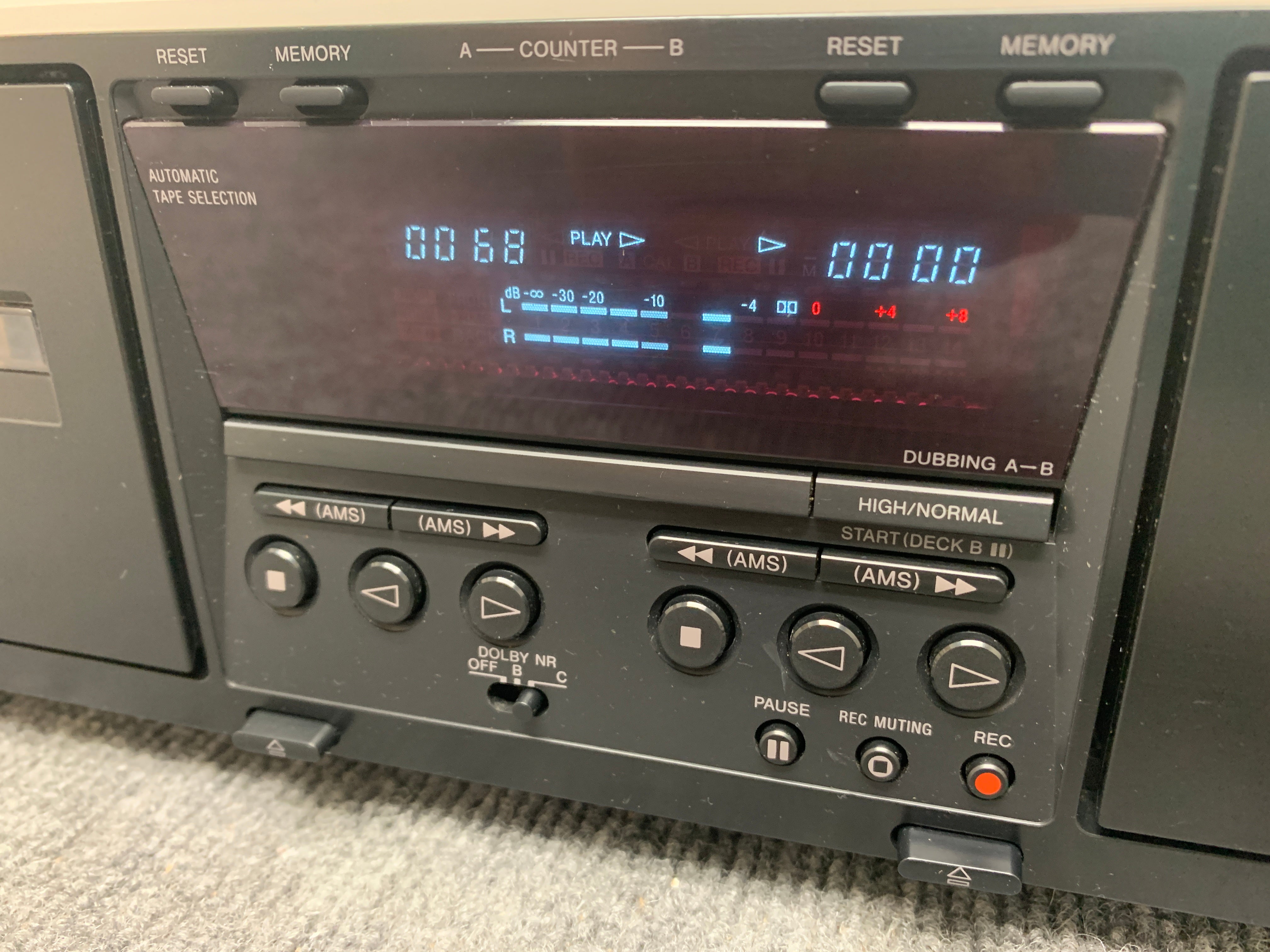 Sony TC-WE475 Double Cassette Deck – The Turntable Store