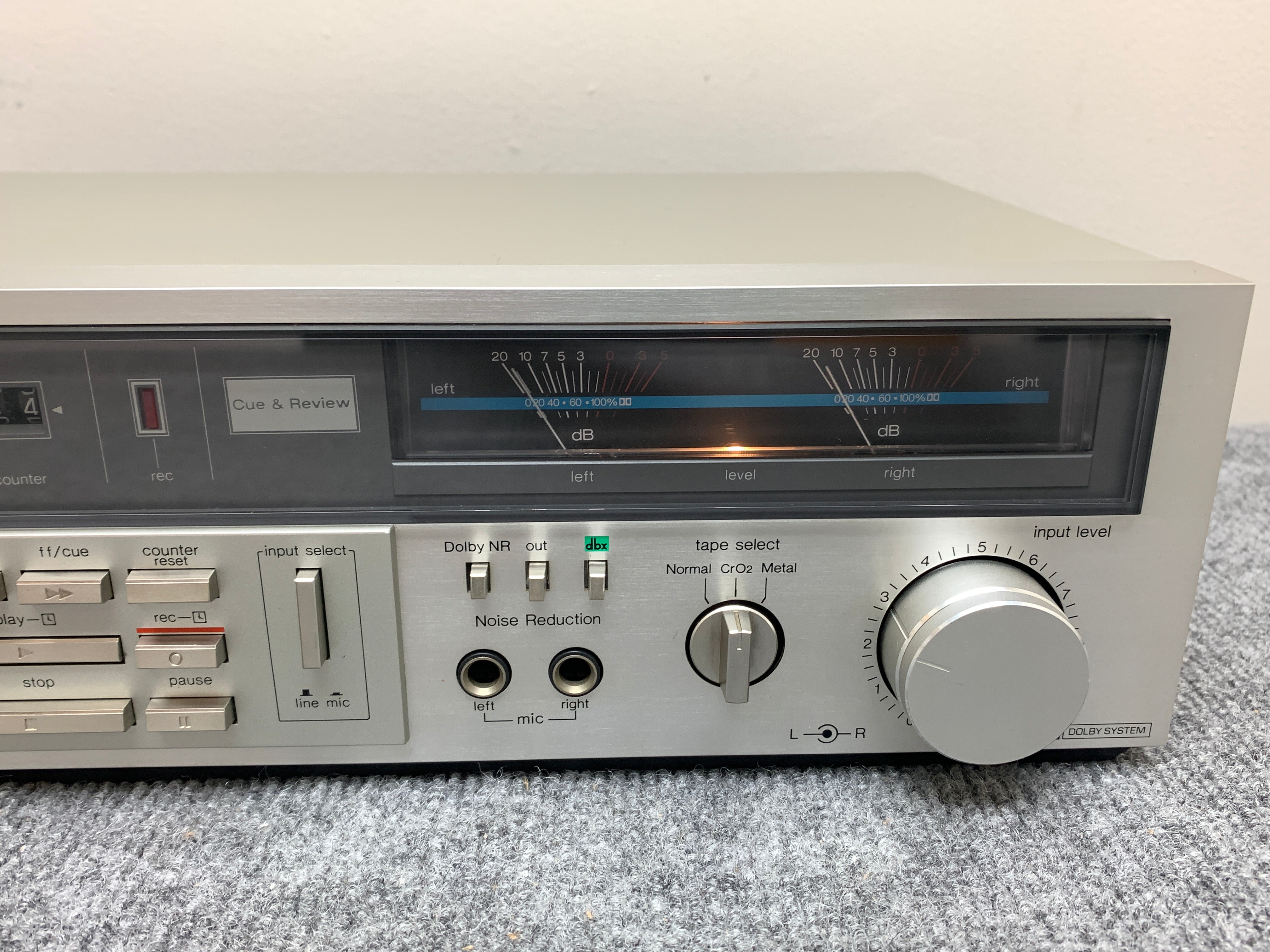 Technics M227X Single Cassette Deck – The Turntable Store