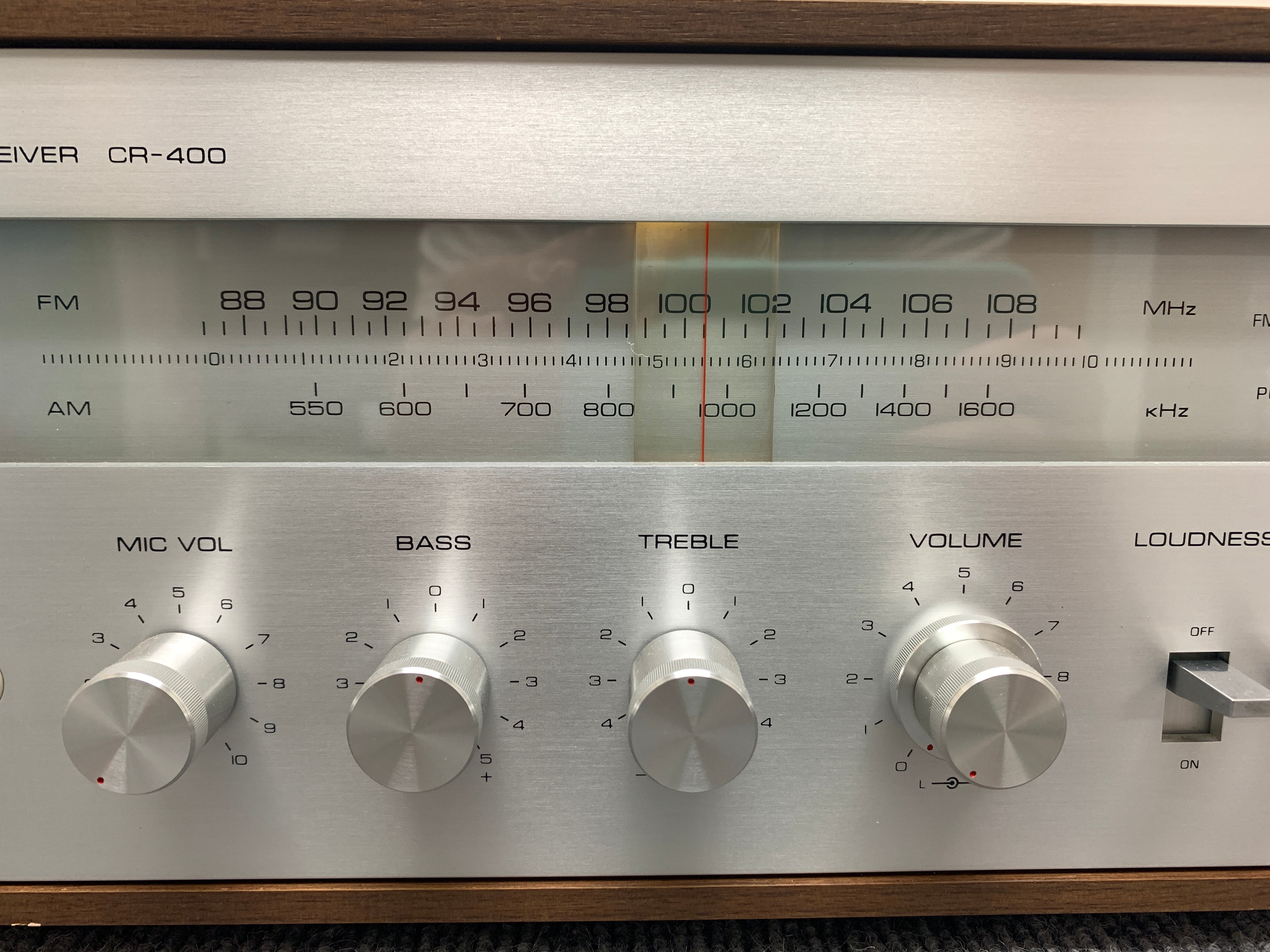 Yamaha CR400 Stereo Receiver – The Turntable Store