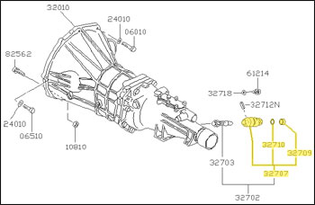 Motorsport Auto - The Z Store - Factory Speedometer Pinion Sleeve