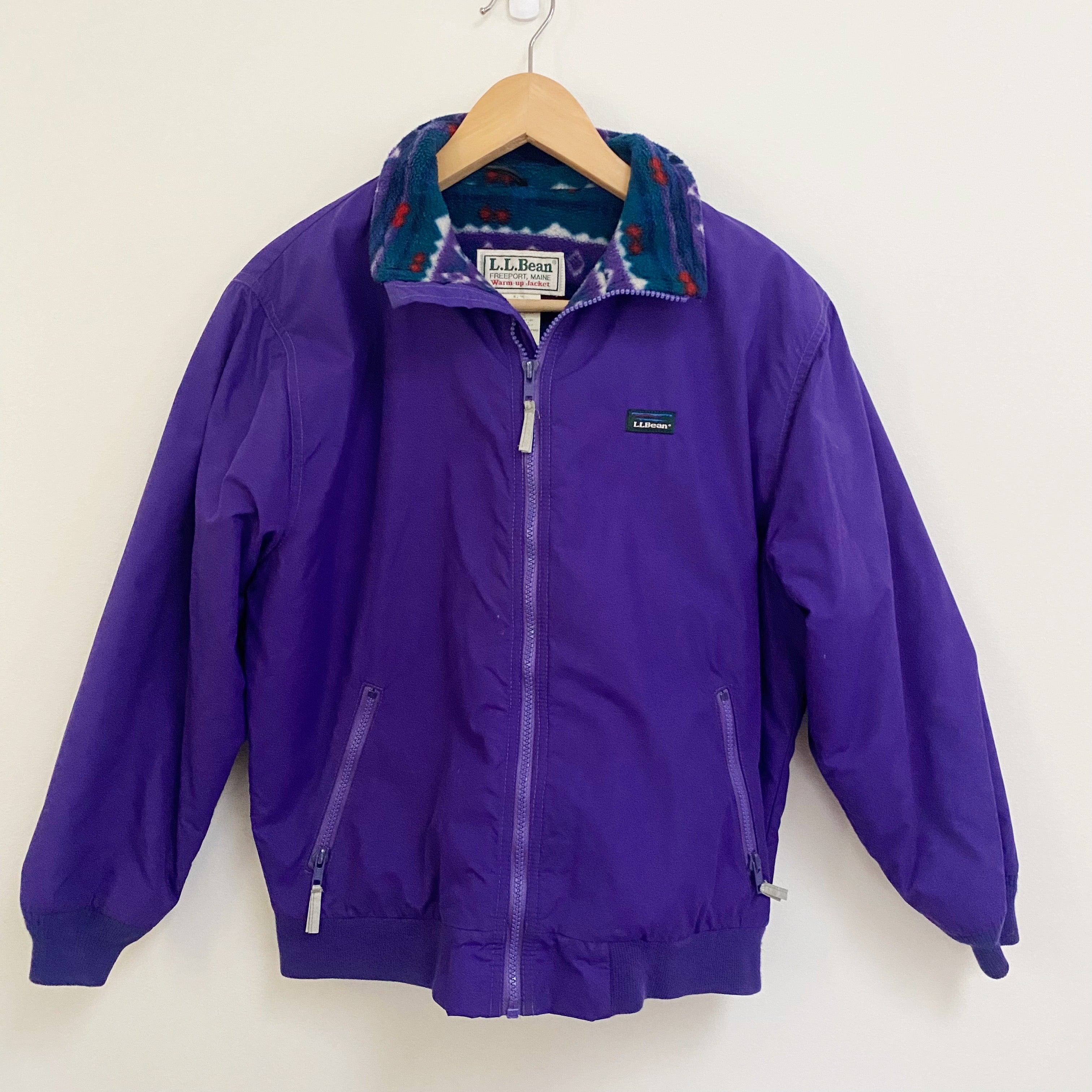 Vintage L.L. Bean Warm Up Jacket Sz Youth L – Thistle & Poppy