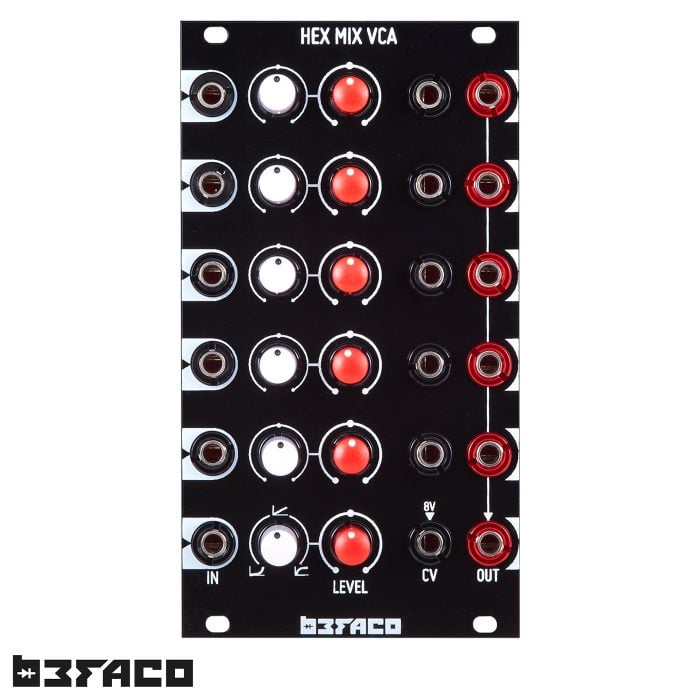 Zlob Modular – Dual VCA Full DIY Kit – Thonk – DIY Synthesizer