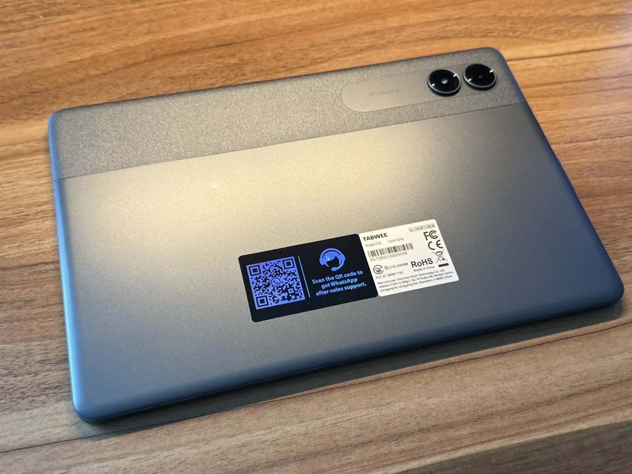 TABWEE T50 実機レビュー！Android 16搭載11インチタブレットの性能