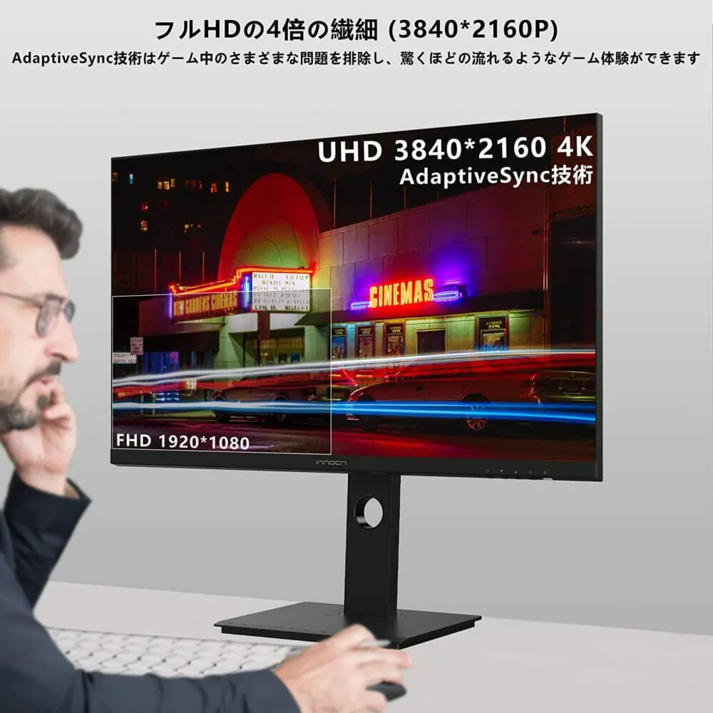 Innocn 27C1U』レビュー | HDR400対応の高コスパ4Kモニター
