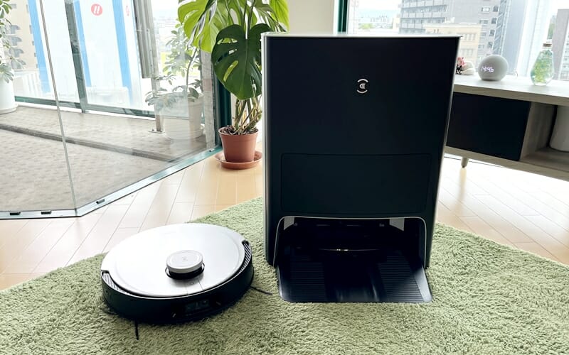 ECOVACS DEEBOT X1 OMNI』レビュー | モップ自動洗浄、音声アシスト