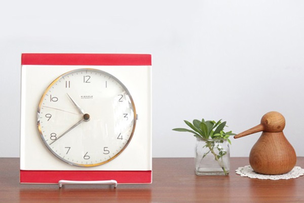 北欧ヴィンテージ 壁掛け時計 / KIENZLE キンツレ