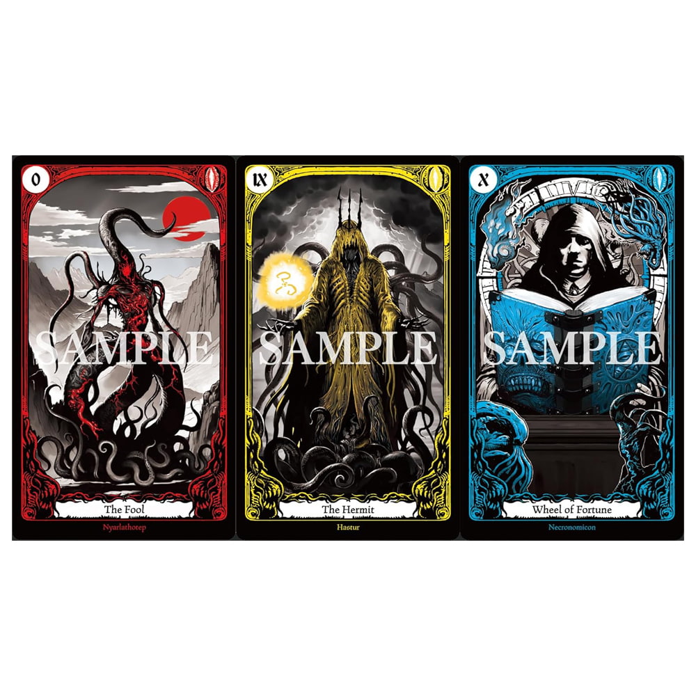 クトゥルフ神話タロットカード - Chubby squirrel geomancy card の