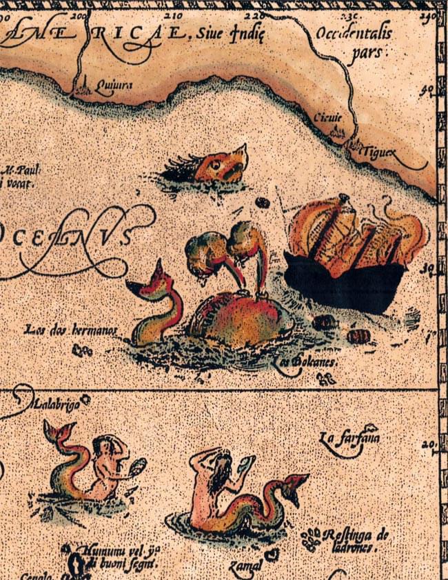 16世紀】アンティーク地図ポスター[INDIAE ORIENTALIS]【南アジア・東