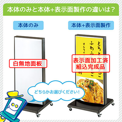 袖（突出し）看板】三和サインワークス 壁面900丸アルミLEDブラック HK