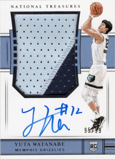 渡邊雄太がグリズリーズに移籍決定！ 6年ぶり古巣復帰でルーキーカード