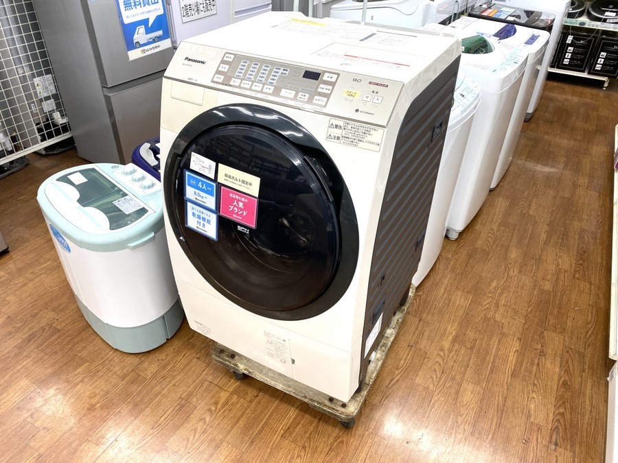 ドラム式洗濯乾燥機 Panasonic(パナソニック) 9.0kg NA-VX5300L 2014年