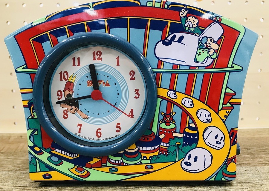 鉄腕アトム ブリキ製オルゴール目覚まし時計買取入荷！【足立西新井店