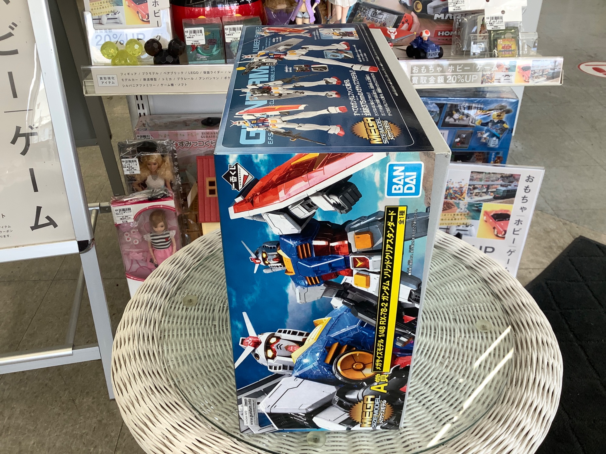 BANDAI/バンダイ】一番くじA賞 メガサイズモデルRX-78-2ガンダムが買取