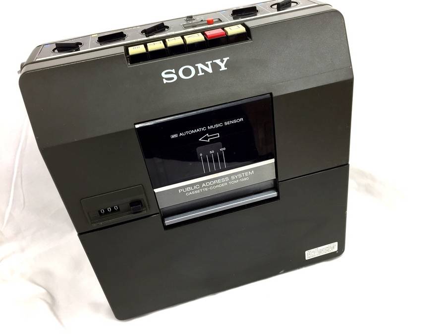 不朽の名作。SONYのカセットテープレコーダー入荷！【東久留米店
