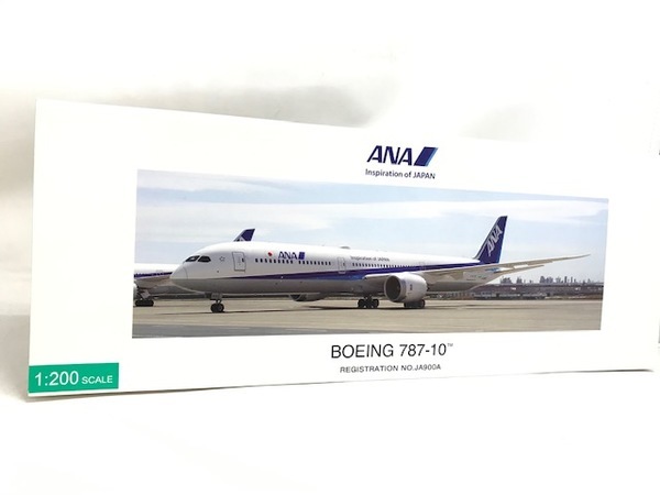 全日空商事】ANA BOEING 787-10 模型のご紹介です！｜2020年06月25日