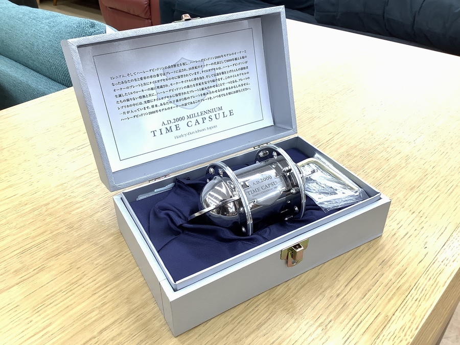 Harley-Davidson(ハーレーダビットソン)のタイムカプセルをご紹介