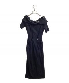 中古・古着通販】ANDMARY (アンドマリー) Zoe fur mini dress